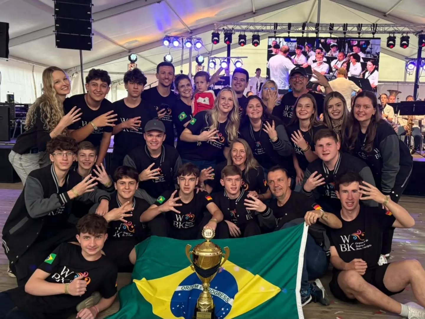Orquestra WBK conquista o tetra no Festival de Grimma