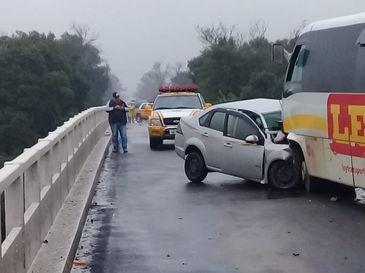 Liberado o trânsito na RS 240 onde motorista morreu em acidente