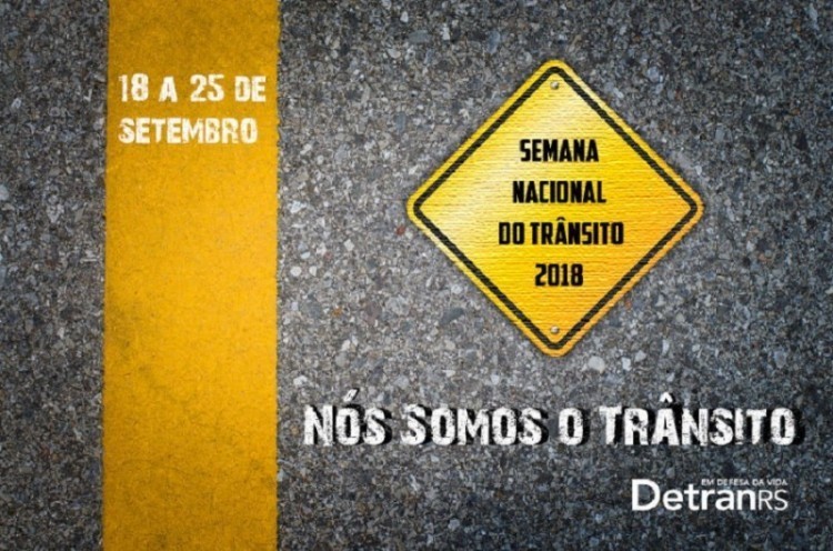 Detran-RS prepara ações para a Semana Nacional de Trânsito