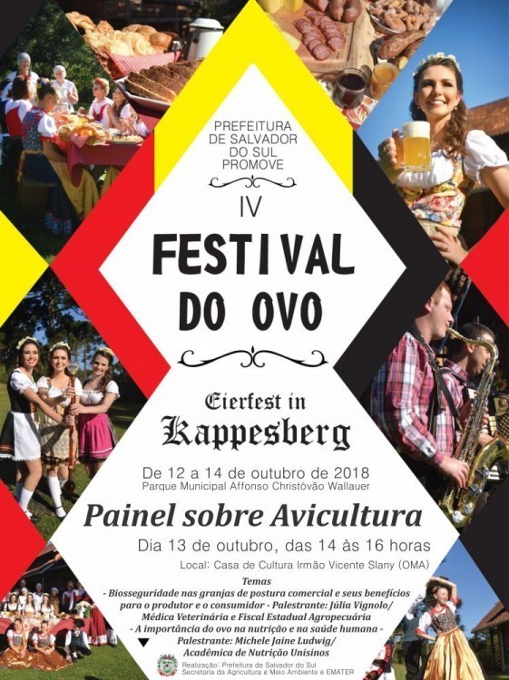 4º Festival do Ovo é atração em Salvador do Sul
