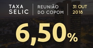 Banco Central mantém Selic em 6,5% ao ano