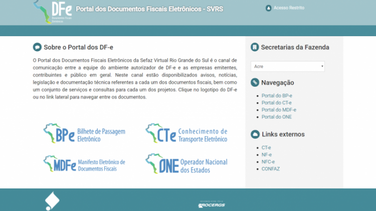 Novo Portal dos Documentos Fiscais Eletrônicos já está disponível para usuários