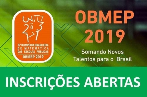 Abertas inscrições para Olimpíada Brasileira de Matemática