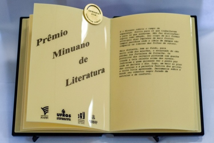 Começam as inscrições para a 2ª edição do Prêmio Minuano de Literatura