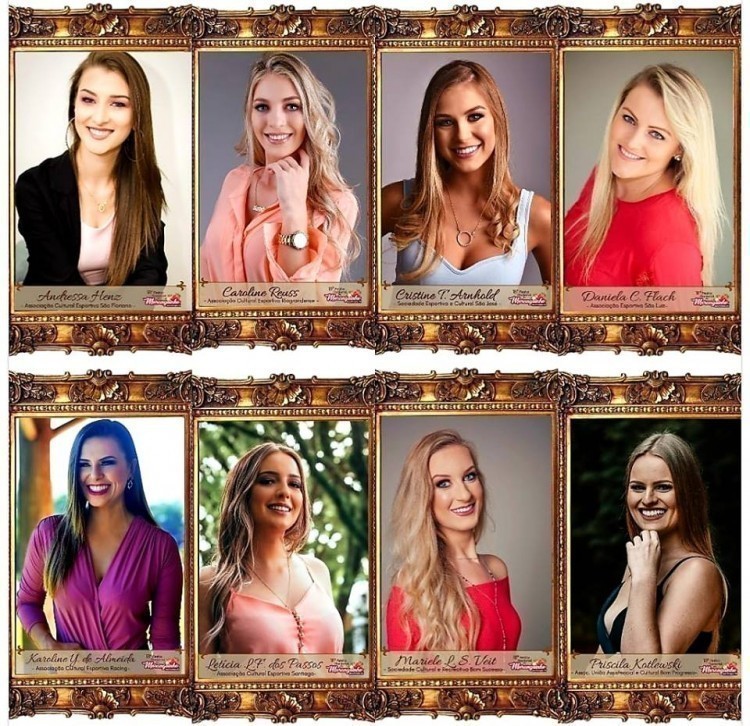 Candidatas a soberanas da 18ª Festa Nacional do Moranguinho estão em preparação