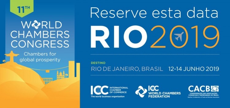 Maior evento de câmaras de comércio do mundo reunirá empresários de mais de 100 países no Brasil