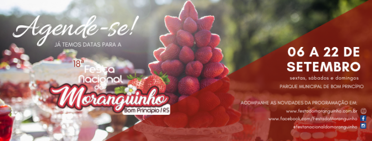Começa a venda de espaços para a Festa do Moranguinho
