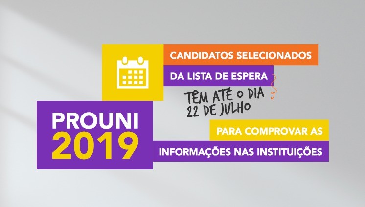 Lista de espera do ProUni está disponível para consultas