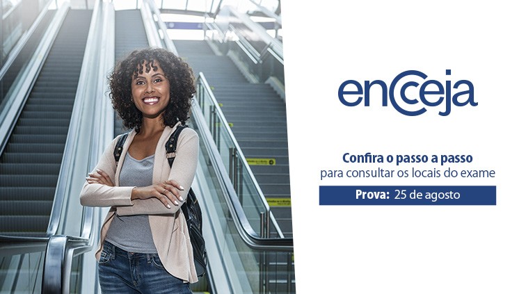 Locais de prova do Encceja podem ser consultados no site do Inep