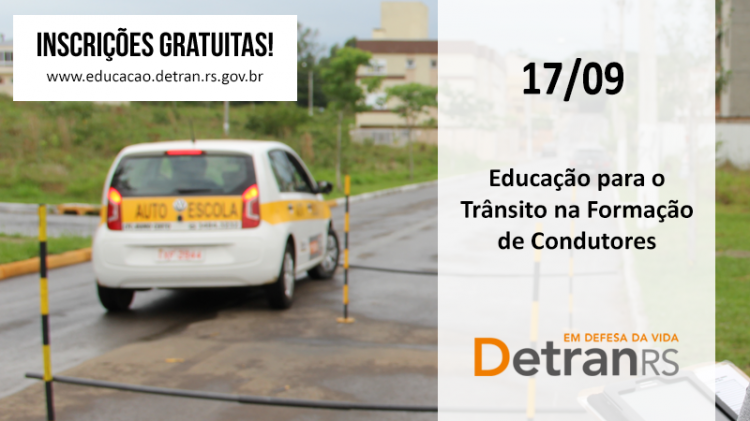 DetranRS oferece curso para instrutores teóricos e práticos de direção