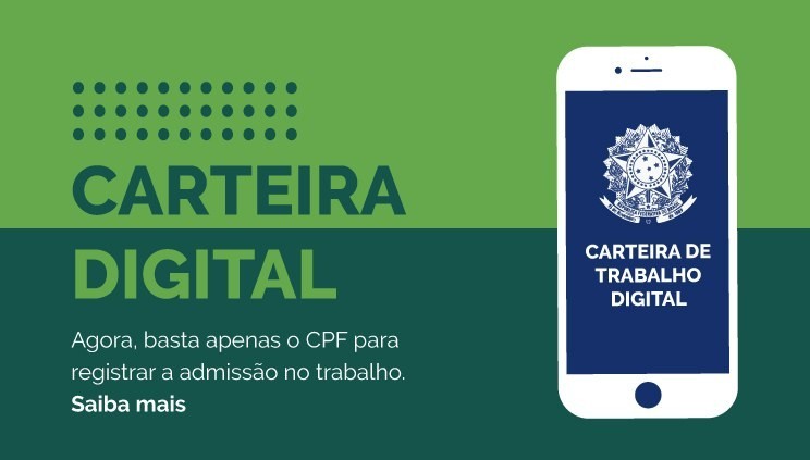 Carteira de Trabalho digital entra em vigor hoje