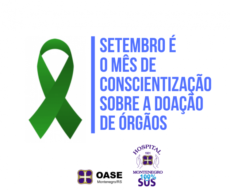 27 de setembro é o Dia Nacional de Doação de Órgãos e Tecidos
