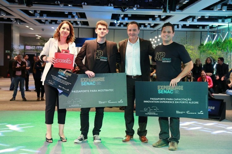 Projeto de aluno do Senac Canoas é o grande vencedor do Experience Senac