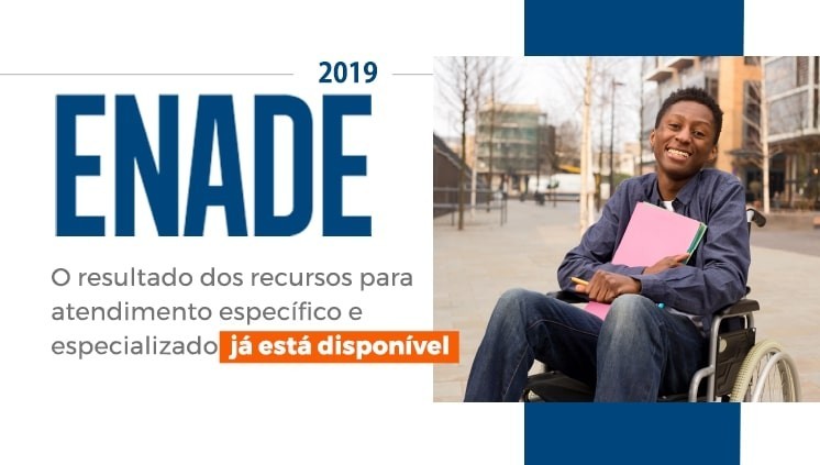 Resultados dos recursos para atendimento especial no Enade estão disponíveis