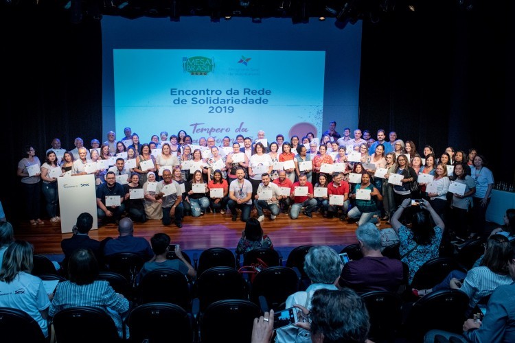 Encontro da Rede de Solidariedade Sesc apresenta balanço dos programas Mesa Brasil e de Voluntariado
