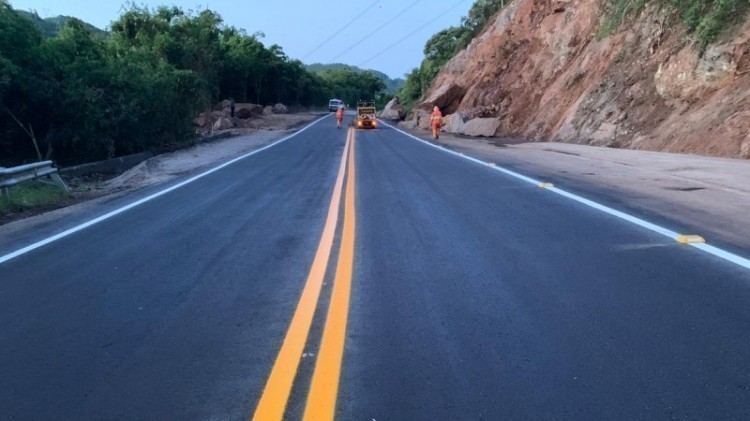 Liberado tráfego na rodovia ERS 122, entre São Vendelino e Farroupilha