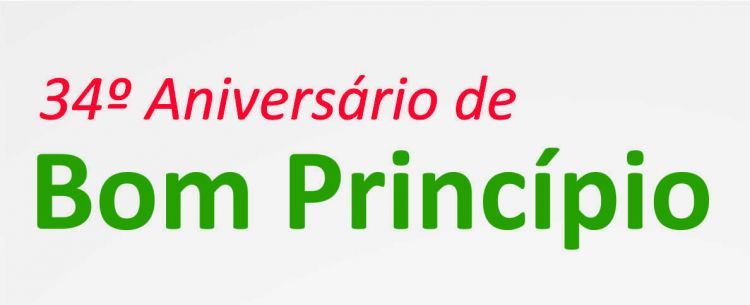 Programação especial de aniversário da cidade de Bom Princípio