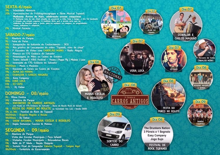 Maifest se aproxima e preparativos são intensificados