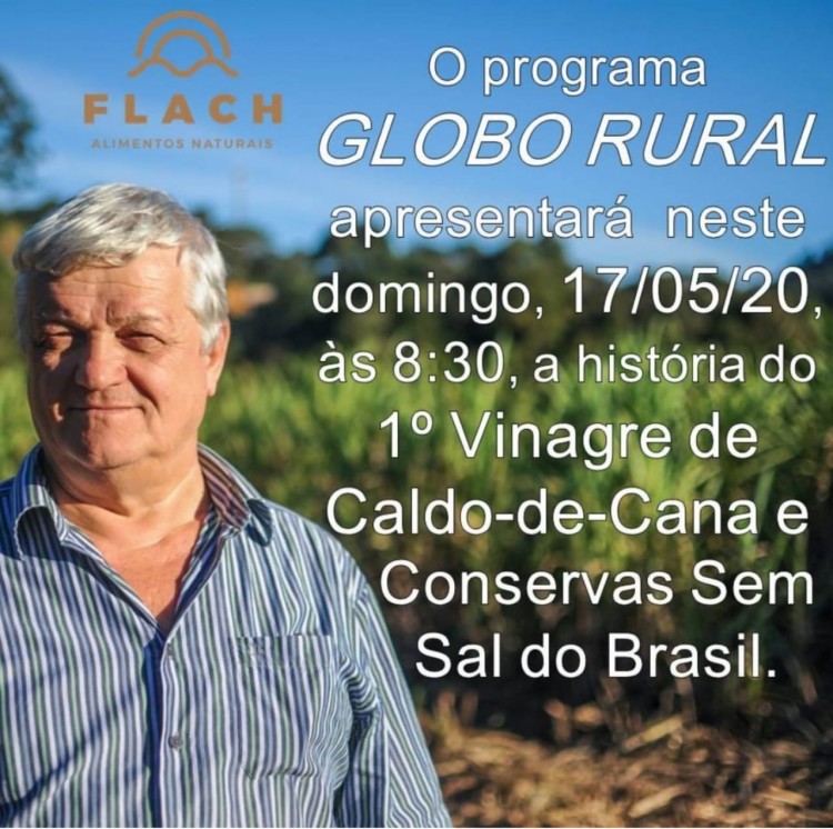 Globo Rural vai destacar produtos da Flach Alimentos