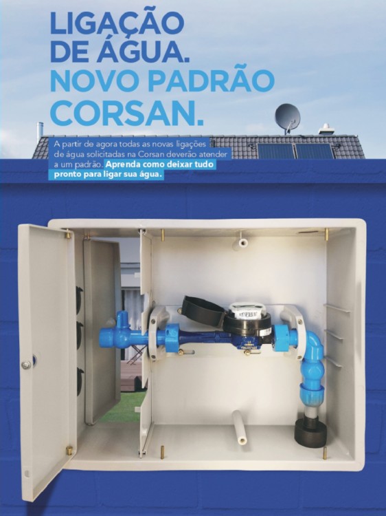 Corsan implanta novo sistema de ligações de água