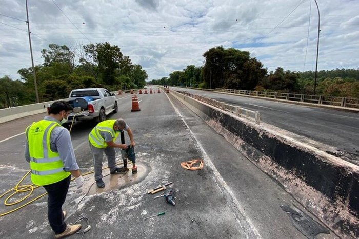 Ponte da BR 386, no Vale do Taquari, terá que ser reconstruída