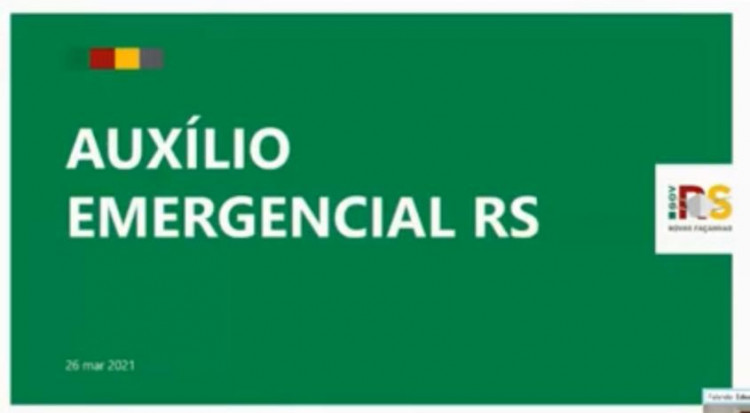 Estado anuncia criação de auxílio emergencial