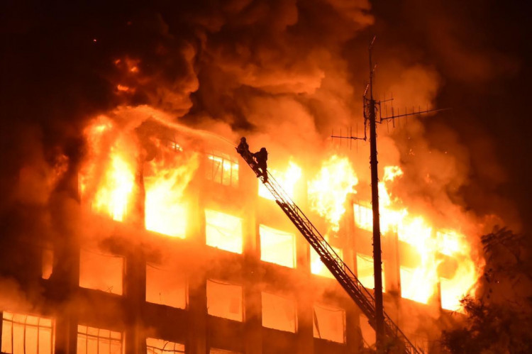 Incêndio destrói sede da Secretaria Estadual da Segurança