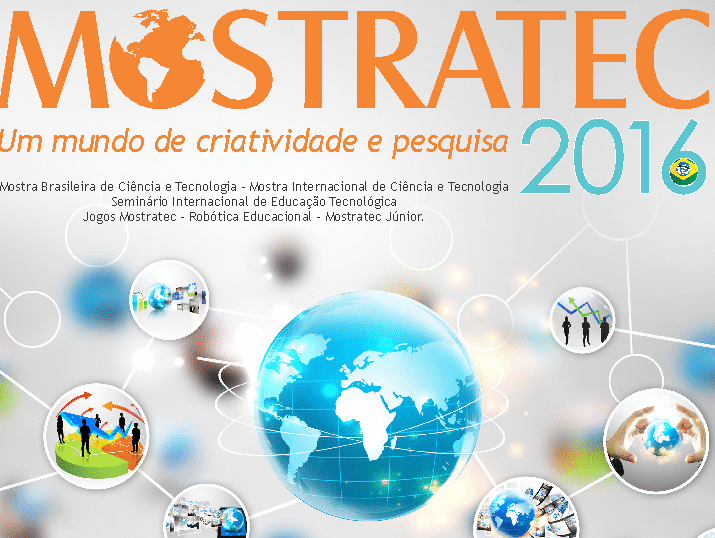 Feira de Pesquisa Mostratec 2016 ocorre de 25 à 28 de outubro na Fenac em Novo Hamburgo
