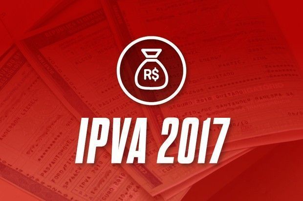 Quitação antecipada do IPVA 2017 terá desconto de até 27,27%.