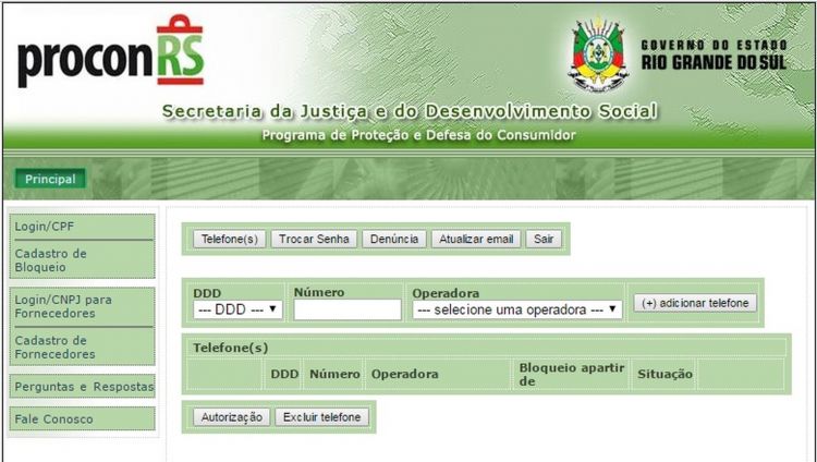 Procon-RS oferece serviço gratuito de bloqueio de ligações de telemarketing