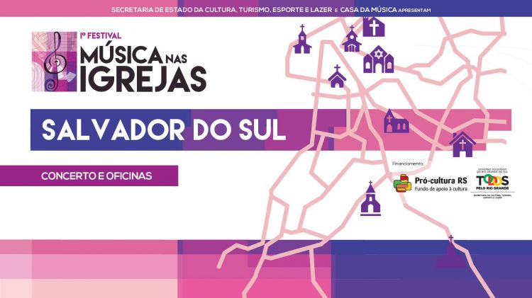 Dia 30 de Setembro tem Festival de Música em Salvador do Sul
