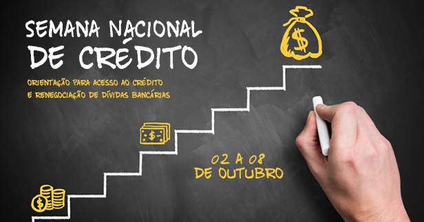 Semana Nacional do Crédito promove orientação gratuita aos pequenos negócios