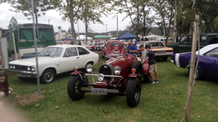 Encontro de carros antigos reuniu 830 veículos