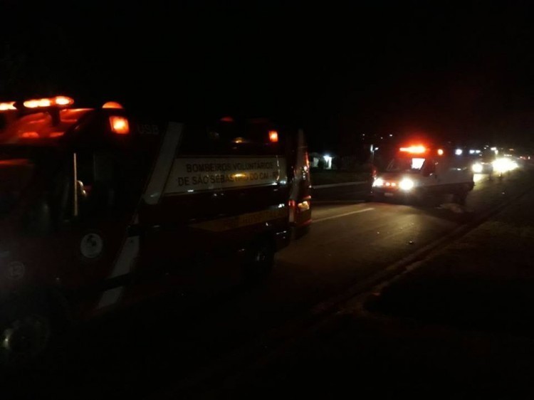 Homem morre atropelado na RS 122, em São Sebastião do Caí