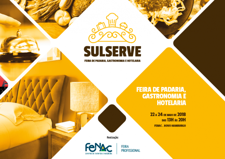 Sulserve reúne expositores e oferece palestras e workshops dos setores de padaria, gastronomia e hotelaria