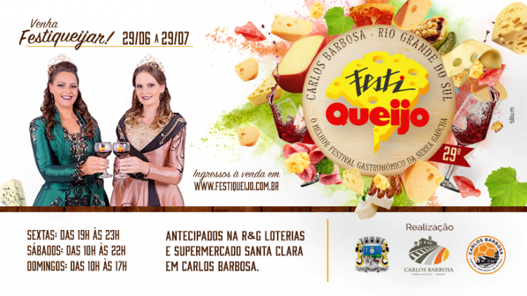 FestiQueijo promove a gastronomia da Serra Gaúcha
